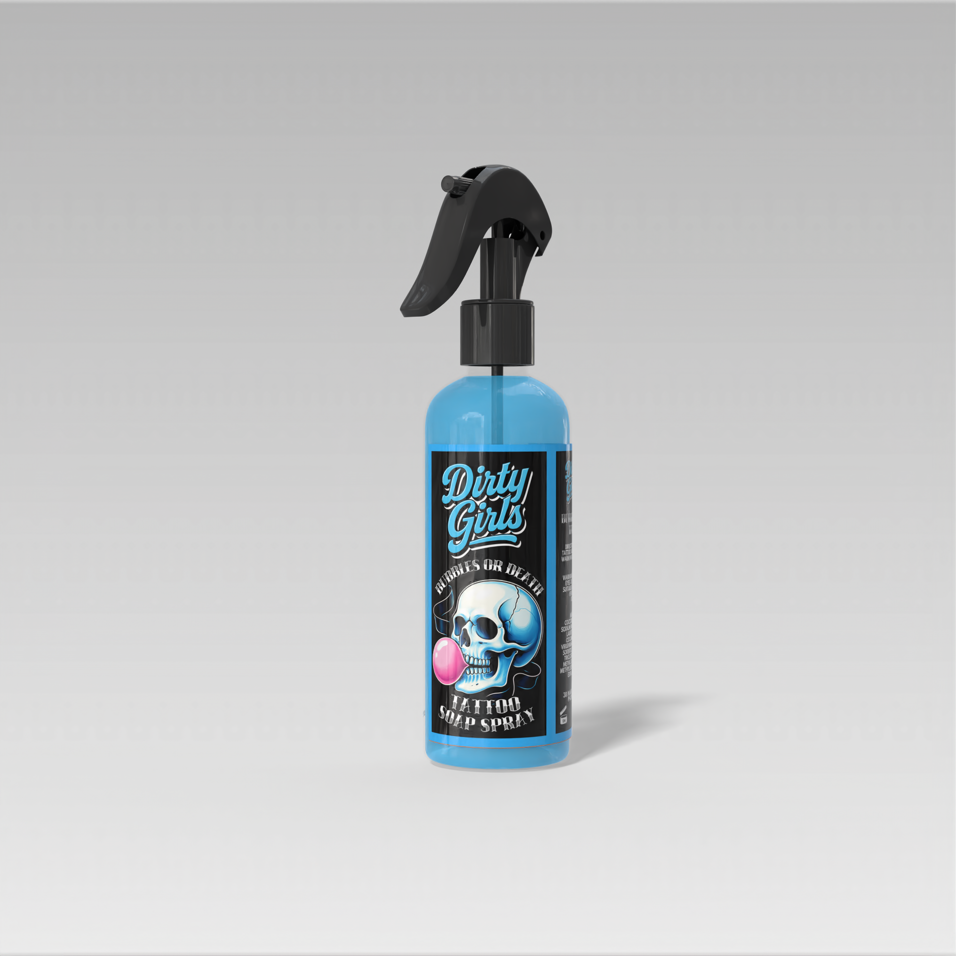 Bubbles or Death Tattoo Soap Spray