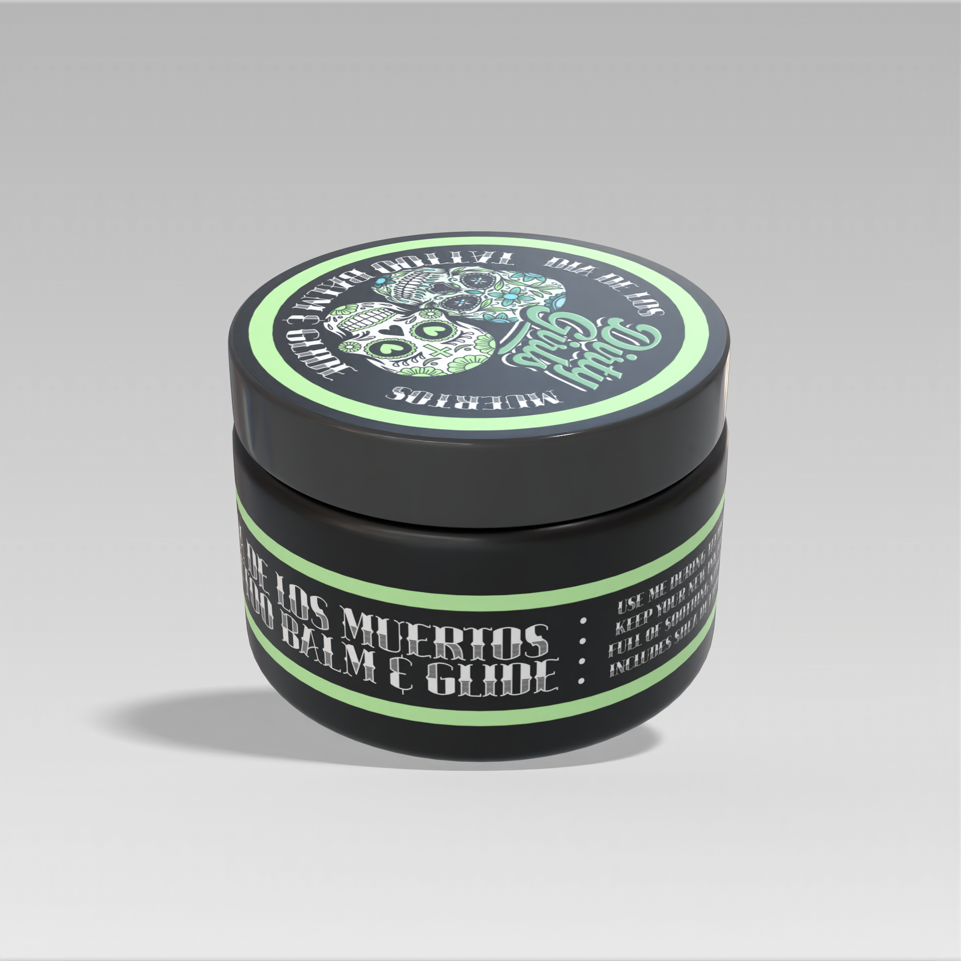 Dia De Los Muertos Caring Tattoo Balm